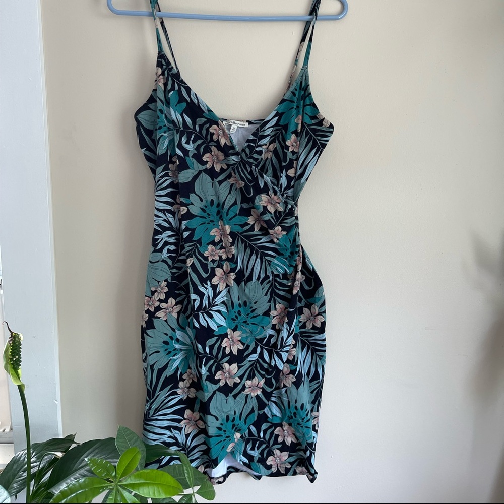 Floral mini dress